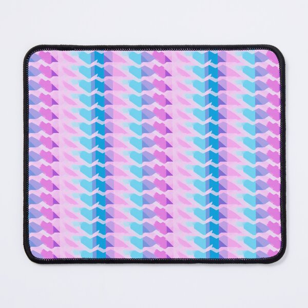 Item preview, Vibrant Geometric Fusion in Pink and Blue designed and sold by Adam Prettyjohns.