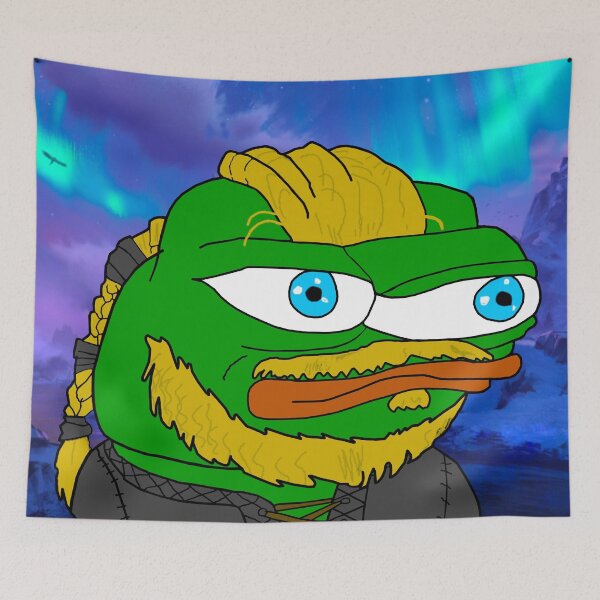 Item preview, Pepe Norse Viking Apu designed and sold by Slav-Art.