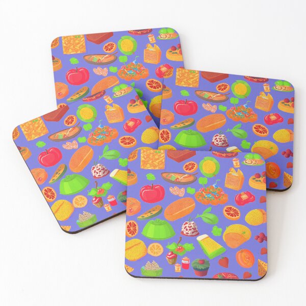 Item preview, Colorful Food Pattern designed and sold by Digi Artworks Store.