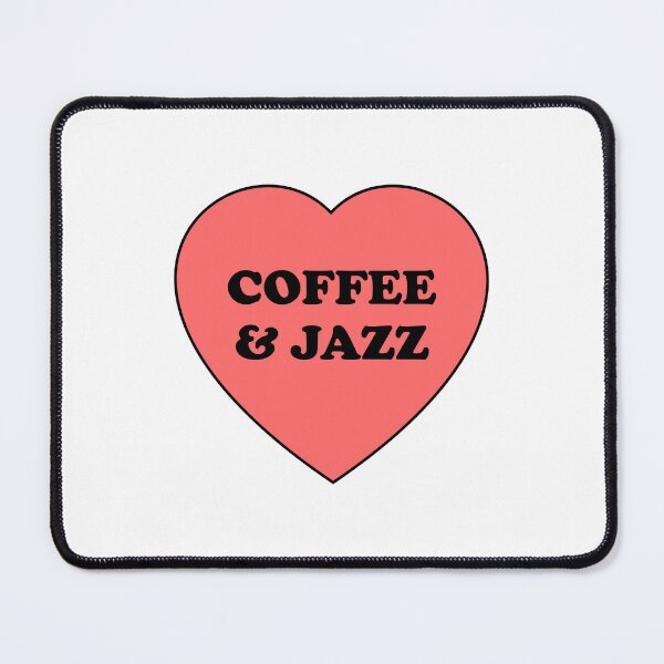 Item preview, COFFEE AND JAZZ - heart musicians designed and sold by Inspirationmotivation.