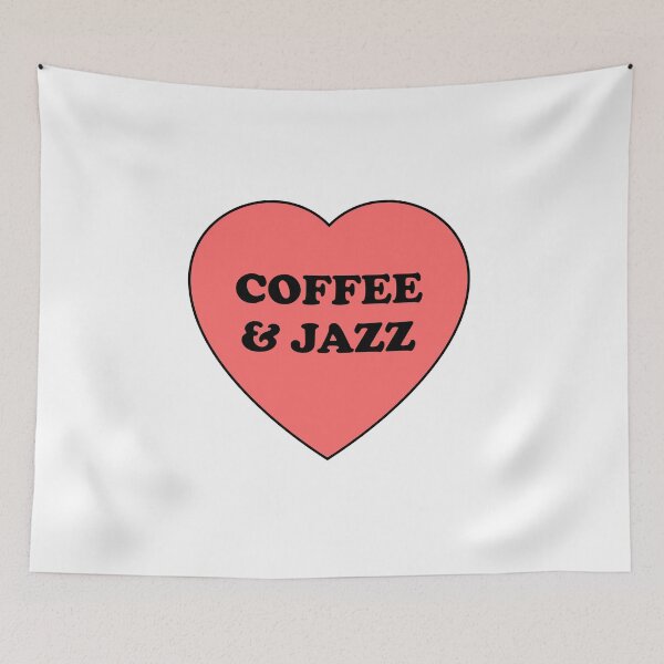 Item preview, COFFEE AND JAZZ -  heart musicians  designed and sold by Inspirationmotivation.