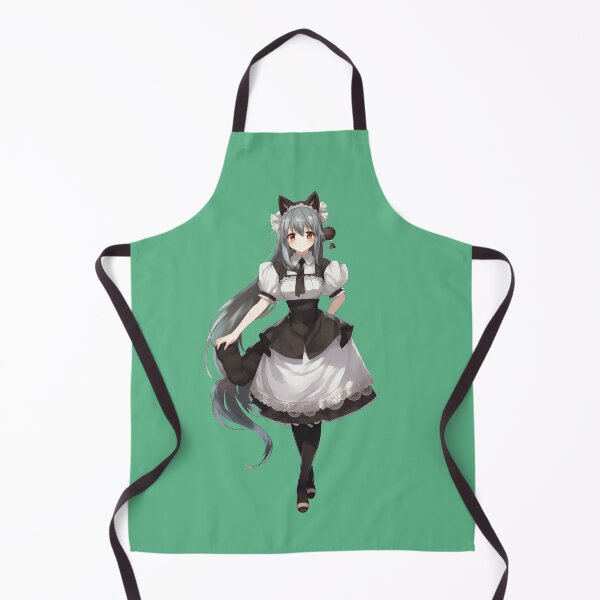 Item preview, et Help with a Smile fromt this Adorable Anime Neko Maid in Frilly Uniform! designed and sold by TrendyArtInk.