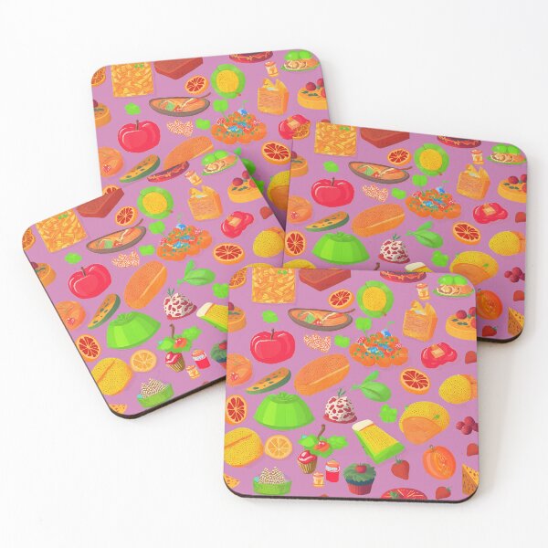 Item preview, Colorful Food Art Pattern designed and sold by Digi Artworks Store.