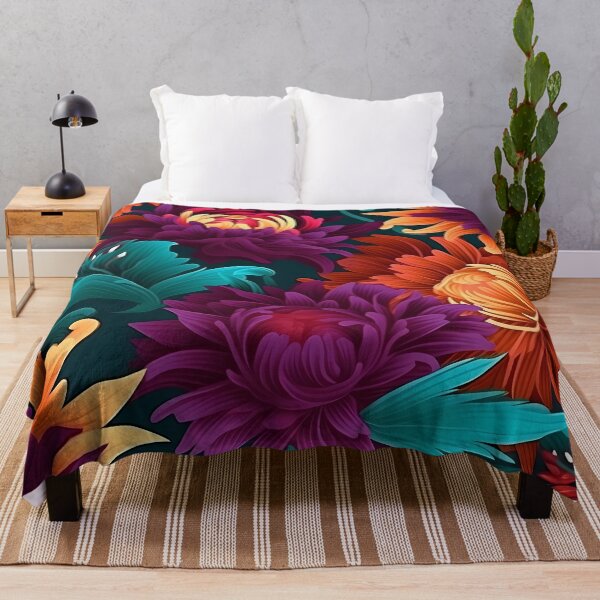 Artikelvorschau, Contemporary Floral Pattern entworfen und verkauft von MTJ-Mushrooms.