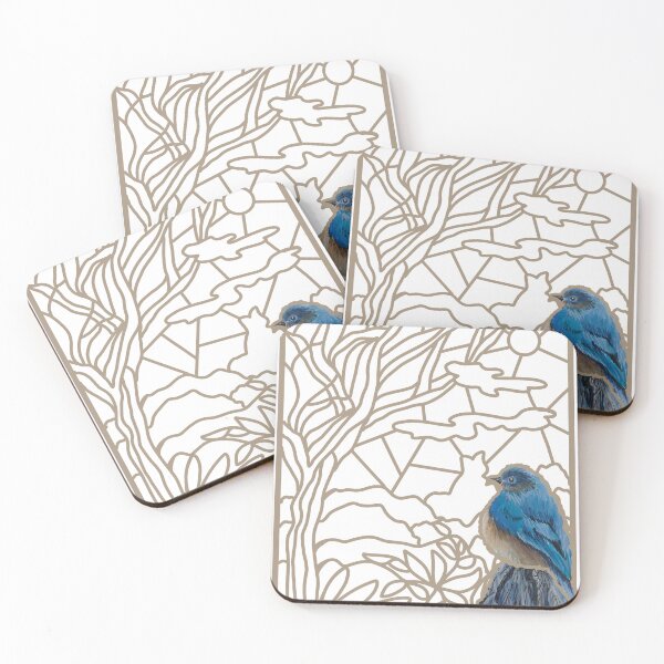 Item preview, Bluebird Stained Glass Design designed and sold by CampK80.