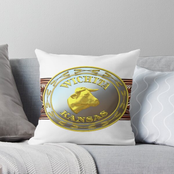 Item preview, Wichita, Kansas Western/Cowboy Belt Buckle designed and sold by DonDota.