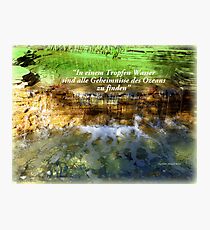 Geheimnisse des Ozeans Photographic Print