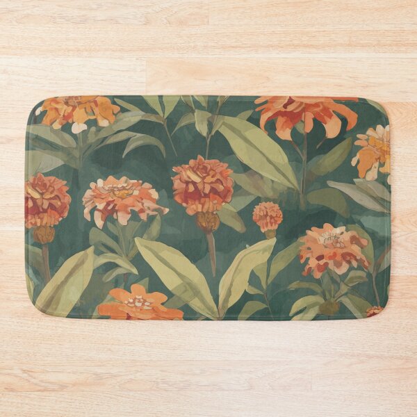Item preview, Charming Dwarf Zinnias on Pristine White Backdrop designed and sold by TopArtsy.