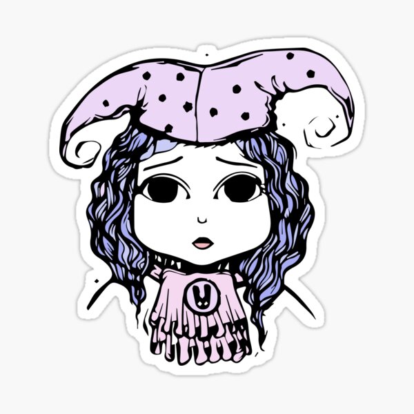 Baby Clown Sticker