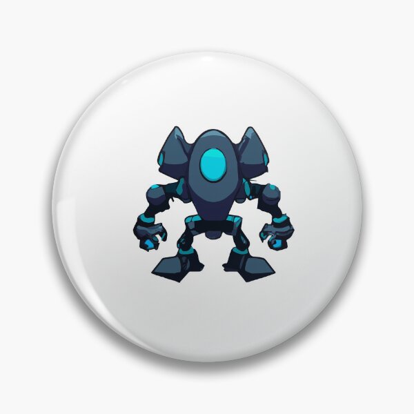 Item preview, Blue mecha chibi robot designed and sold by spyduckz.