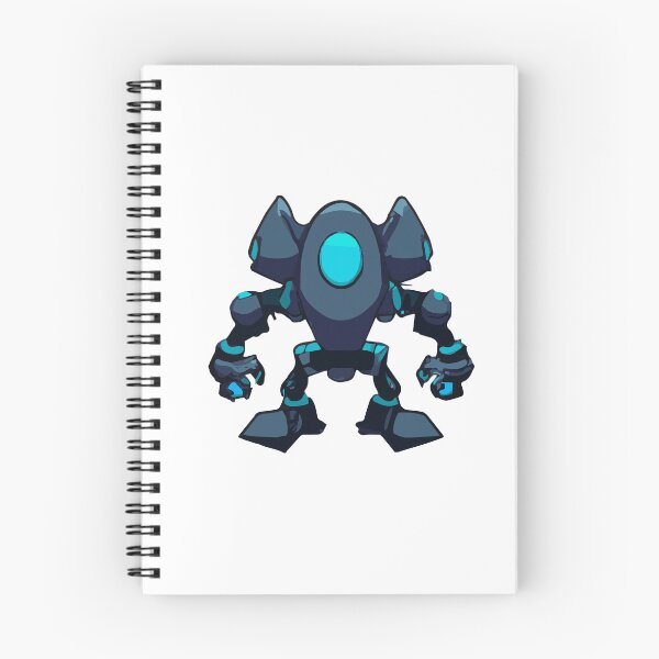Artikelvorschau, Blauer Mecha-Chibi-Roboter entworfen und verkauft von spyduckz.