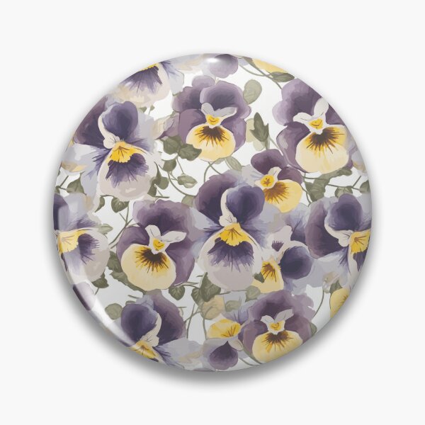 Item preview, Viola Flowers Dance in Watercolor Symphony designed and sold by TopArtsy.