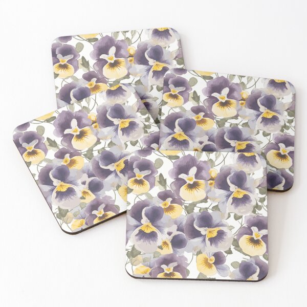 Item preview, Viola Flowers Dance in Watercolor Symphony designed and sold by TopArtsy.