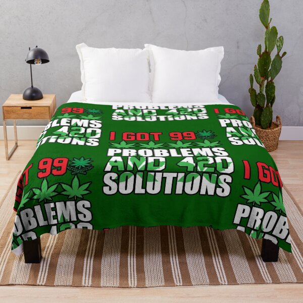 Item preview, I Got 99 Problems And 420 Solutions designed and sold by WoodburyLake.