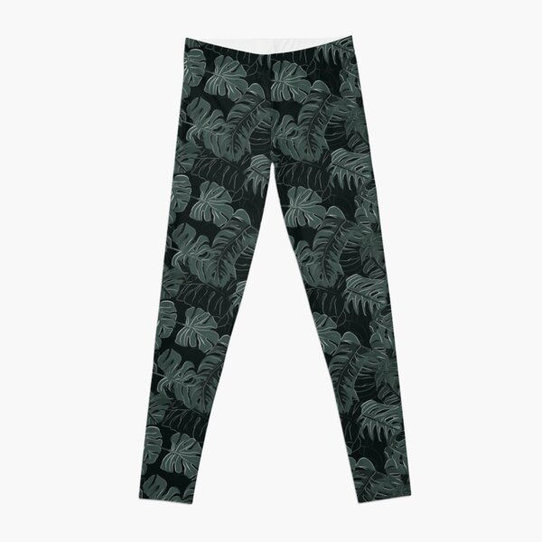 Monstera Leaves Leggings for Sale