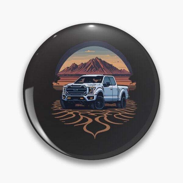 Item preview, Modern Ford F-150 White 2 designed and sold by FiaFiaPress.