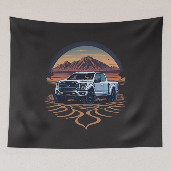 Item preview, Modern Ford F-150 White 2 designed and sold by FiaFiaPress.