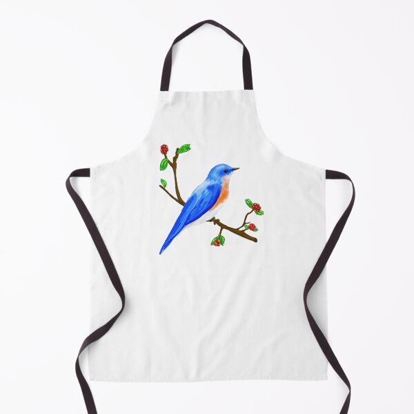 Item preview, Bluebird on branch II designed and sold by VerdeDoodleDuck.