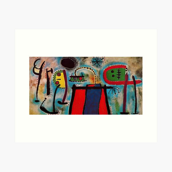 Item preview, Joan Miro artwork for sales designed and sold by EditorArt.