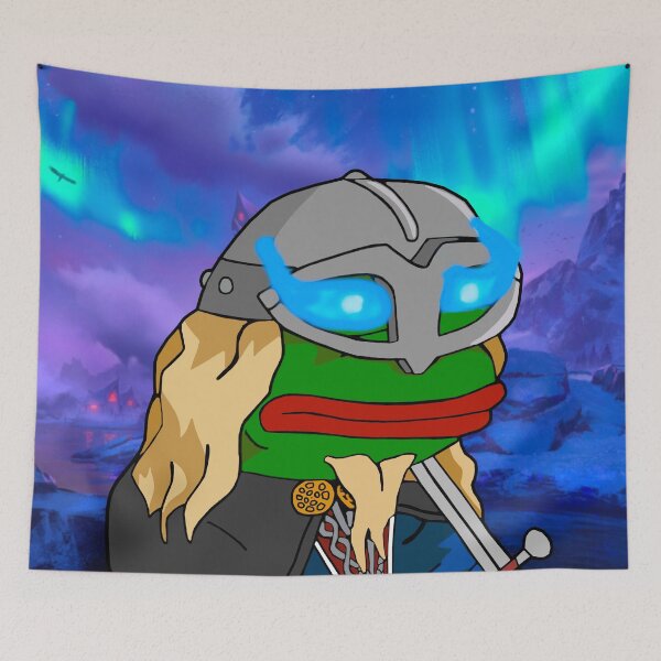 Item preview, Norse Viking Pepe designed and sold by Slav-Art.