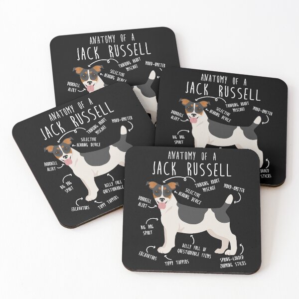 Item preview, Jack Russell Terrier Dog Anatomy designed and sold by Clara Hollins.