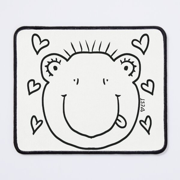 Item preview, Black And White, Froggy, Love Froggy designed and sold by GroovyVibesArt.