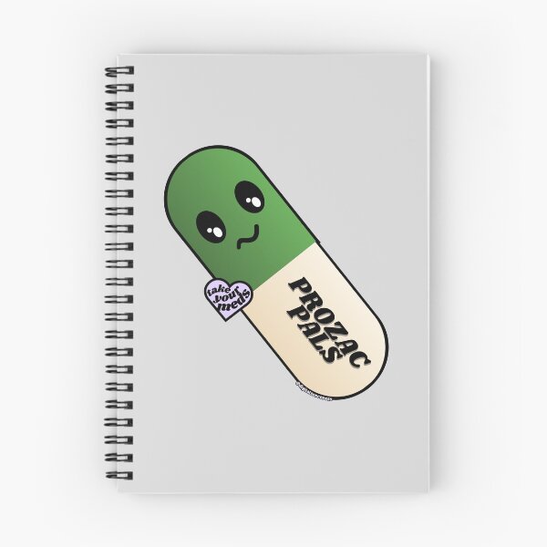 Item preview, Prozac Pals Medication Health Awareness Character designed and sold by digitalsorceres.