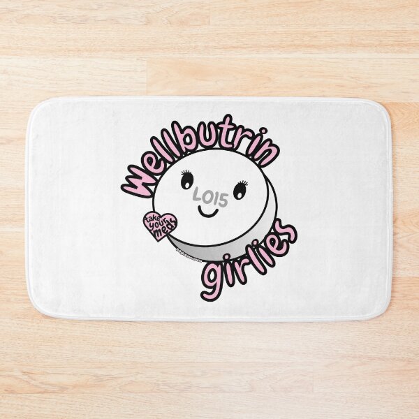 Item preview, Pink Wellbutrin Bupropion Girlies L015 Medication Health Awareness Character designed and sold by digitalsorceres.