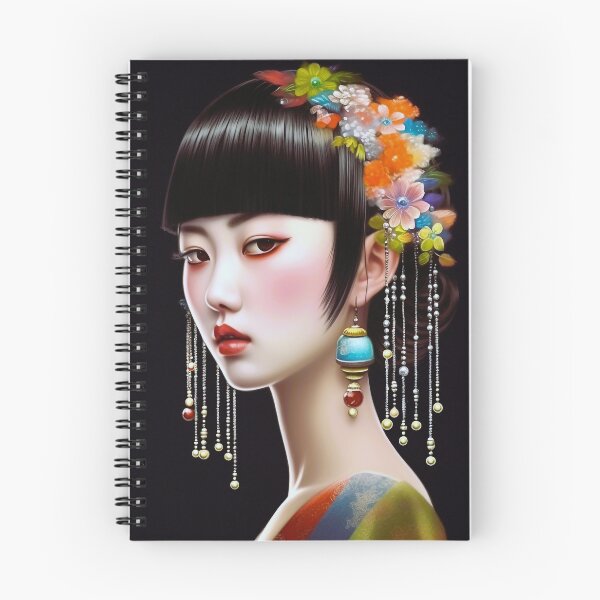 Item preview,  GEISHA GIRL  Midjourney AI Artwork designed and sold by davidjulie.