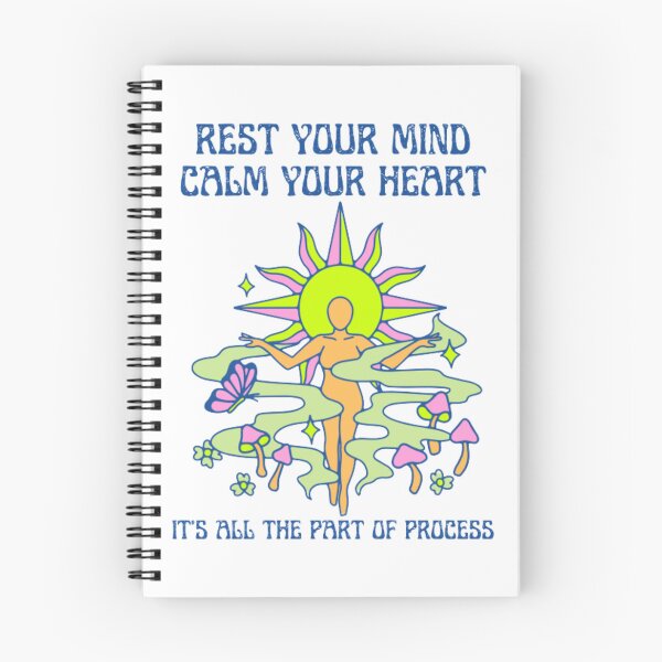 Item preview, Rest Your Mind Calm Your Heart Inspirational Quote designed and sold by Zoo-Moo.