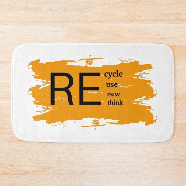 Item preview, recycle reuse renew rethink designed and sold by Prettythings30.