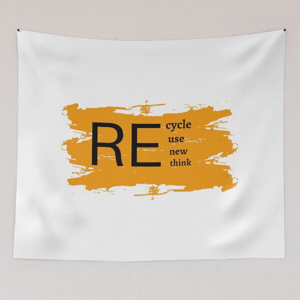 Item preview, recycle reuse renew rethink designed and sold by Prettythings30.