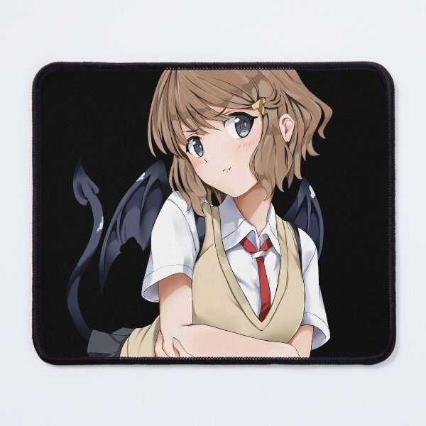 Otaku Girl Mouse Pads & Desk Mats for Sale