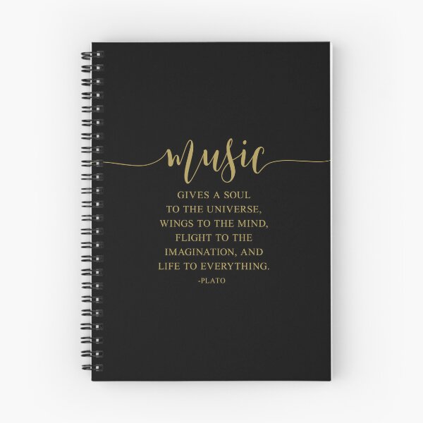 Item preview, Music Gives A Soul To The Universe, Plato Quote, Music Lovers Gift, Music Classroom Decor designed and sold by aenaonartwork.