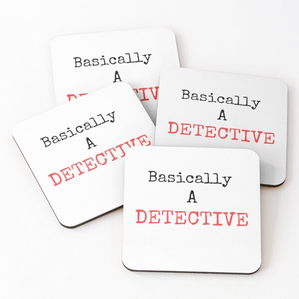 Item preview, TRUE CRIME - BASICALLY A DETECTIVE designed and sold by KelliesCorner.