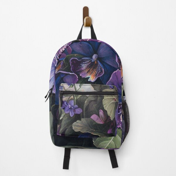 Item preview, purple violas designed and sold by botanicalartAI.
