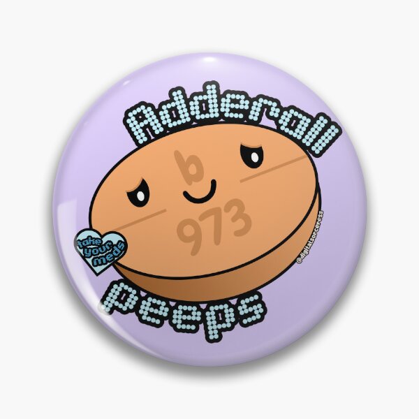 Item preview, Adderall Peeps Medication Health Awareness Character designed and sold by digitalsorceres.