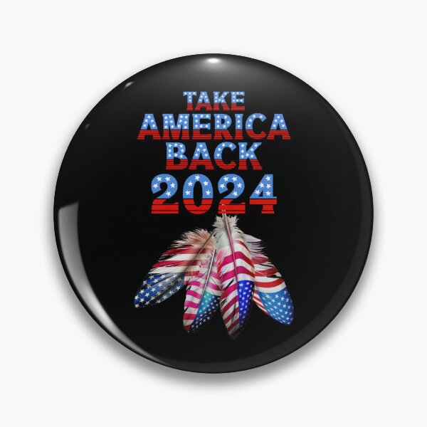 Item preview, Take America Back 2024 | American Eagle Feathers designed and sold by Impressify.