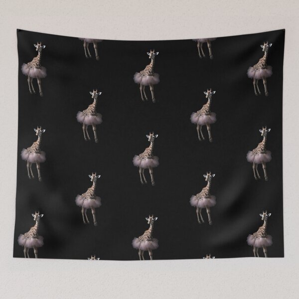Item preview, GIRAFFE IN A PINK TUTU Midjourney AI Artwork designed and sold by davidjulie.