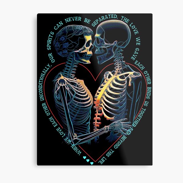 Item preview, Eternal Love Skulls designed and sold by roedanedesign.