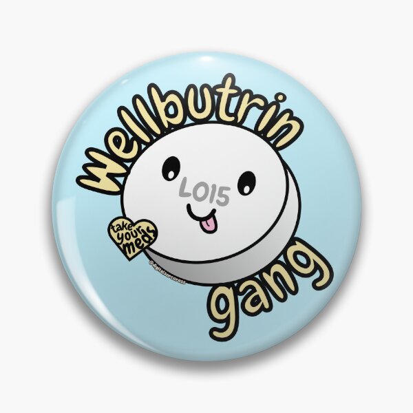 Item preview, Wellbutrin Bupropion Gang L015 Medication Health Awareness Character designed and sold by digitalsorceres.