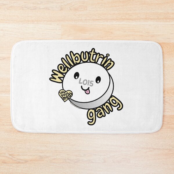 Item preview, Wellbutrin Bupropion Gang L015 Medication Health Awareness Character designed and sold by digitalsorceres.