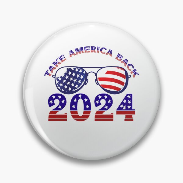 Item preview, Take America Back 2024 | American Flag Sunglasses designed and sold by Impressify.