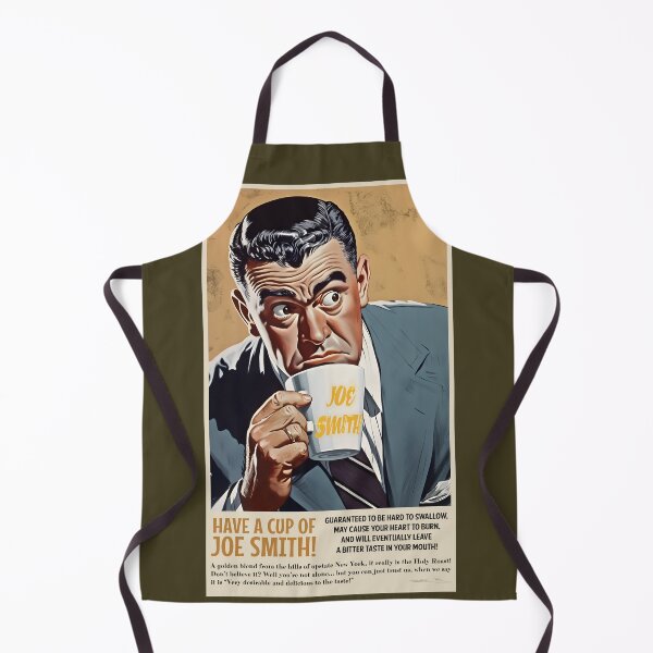 Item preview, Cup of Joe Smith - 1950s American Style Art Poster - Funny Joseph Smith Parody designed and sold by Exmo-Army.