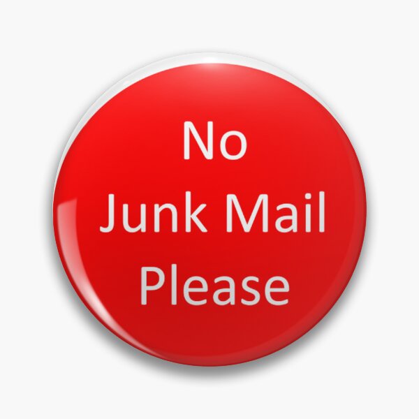 Item preview, no junk mail designed and sold by ACOTARO.