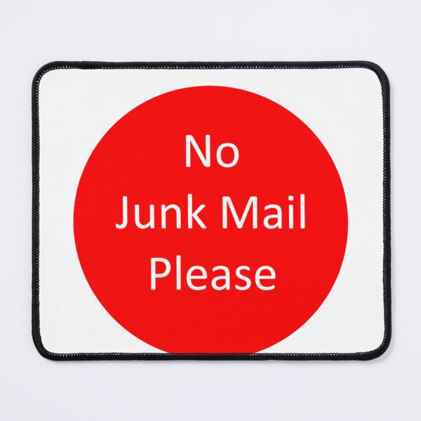 Item preview, no junk mail designed and sold by ACOTARO.