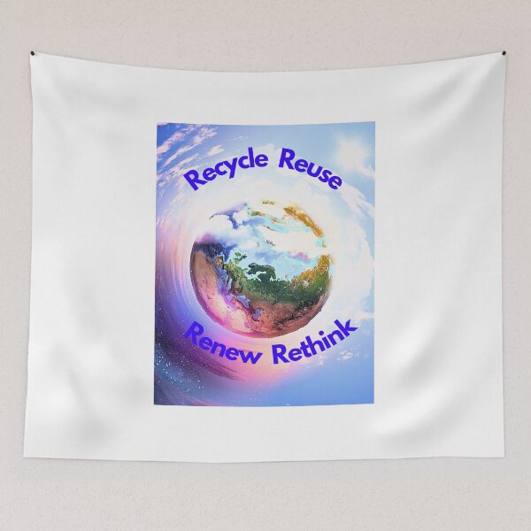 Item preview, Recycle Reuse Renew Rethink designed and sold by Echo Aesthetics.