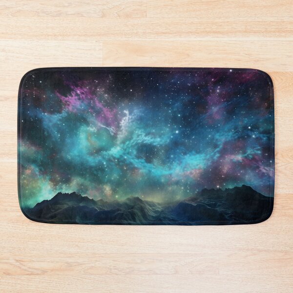 Item preview, Mountain Majesty: A Mesmerizing Multicolored Aurora Display designed and sold by MonsterMatt87.