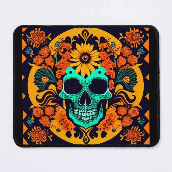 Item preview, Skulls and Colors of Mexico I designed and sold by OcelotStore.