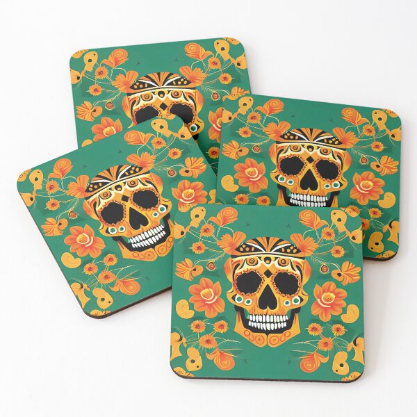 Item preview, Skulls and Colors of Mexico II designed and sold by OcelotStore.